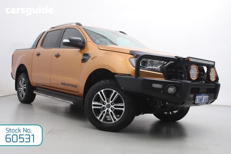 Orange 2021 Ford Ranger Double Cab Pick Up Wildtrak 2.0 (4X4)