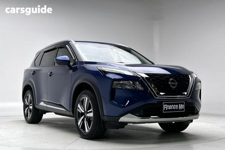 Blue 2023 Nissan X-Trail Wagon Ti (4Wd)