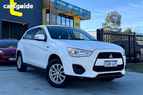 White 2013 Mitsubishi ASX Wagon Aspire (2Wd)