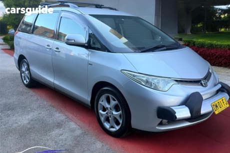 Silver 2007 Toyota Tarago Wagon Glx