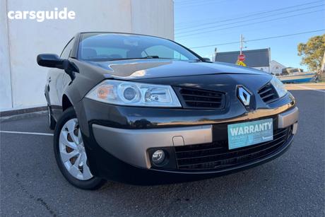 Black 2004 Renault Megane Cabriolet Dynamique