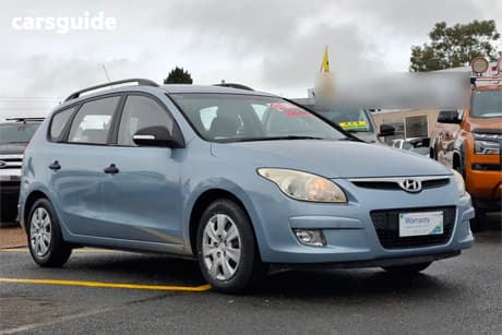 Blue 2009 Hyundai I30 Hatchback Sx