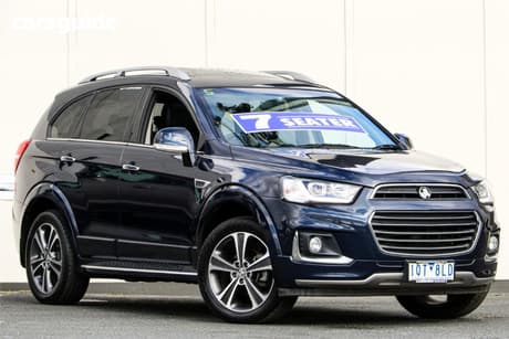 Blue 2018 Holden Captiva Wagon 7 Ls (Fwd) (5Yr)