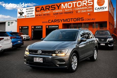 Grey 2017 Volkswagen Tiguan SUV 110 TSI TRENDLINE 5NA MY18