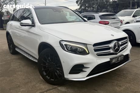 White 2017 Mercedes-Benz GLC250 Wagon 250