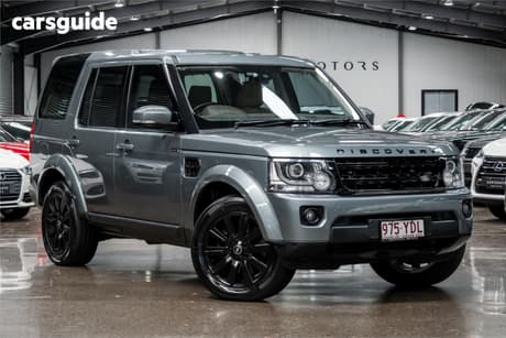 Grey 2015 Land Rover Discovery 4 Wagon 3.0 Tdv6