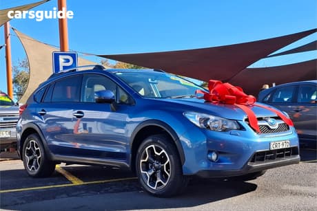 Blue 2014 Subaru XV Wagon 2.0I-S