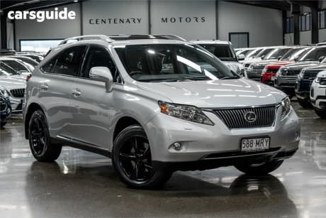 Silver 2009 Lexus RX350 Wagon Prestige