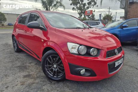 Red 2015 Holden Barina Hatchback Cd