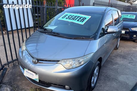 Silver 2006 Toyota Tarago Wagon Gli