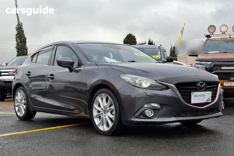 Grey 2014 Mazda 3 Hatchback Xd Astina