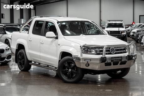 White 2016 Volkswagen Amarok Dual Cab Utility V6 Tdi 550 Highline