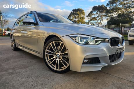 Silver 2018 BMW 320I Wagon Touring M Sport