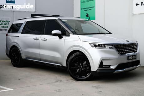 Silver 2020 Kia Carnival Wagon Platinum