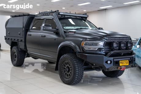 Black 2022 RAM 2500 Crew Cab Utility Laramie