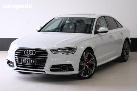 White 2015 Audi A6 Sedan 1.8 Tfsi
