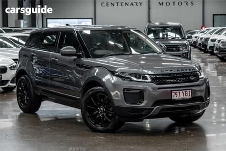 Grey 2018 Land Rover Range Rover Evoque SUV TD4 150 SE 4X4