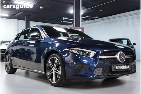 Blue 2019 Mercedes-Benz A250 Hatchback Fwd