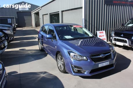 Blue 2016 Subaru Impreza Hatchback 2.0I Premium (Awd)