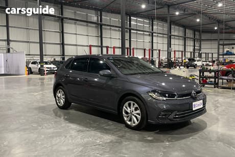 Grey 2023 Volkswagen Polo Hatchback Style (Restricted Features)