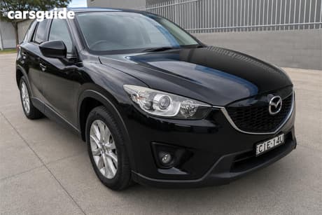 Black 2012 Mazda CX-5 Wagon Grand Tourer (4X4)