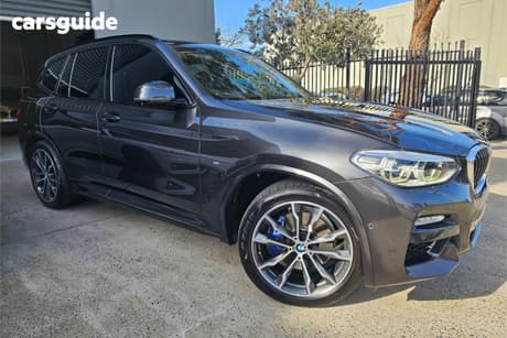 Grey 2019 BMW X3 Wagon Xdrive30D Xline