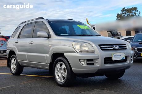Silver 2007 Kia Sportage Wagon Ex (4X4)