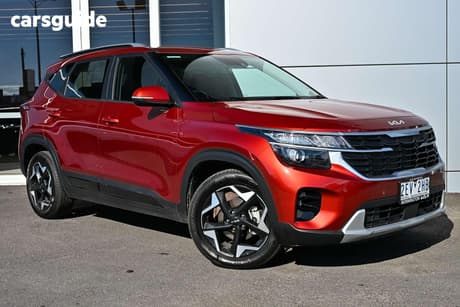 Orange 2025 Kia Seltos Wagon Sport+ (Fwd)