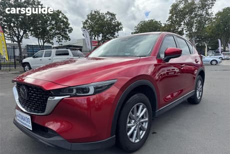 Red 2024 Mazda CX-5 Wagon G25 Maxx Sport (Fwd)