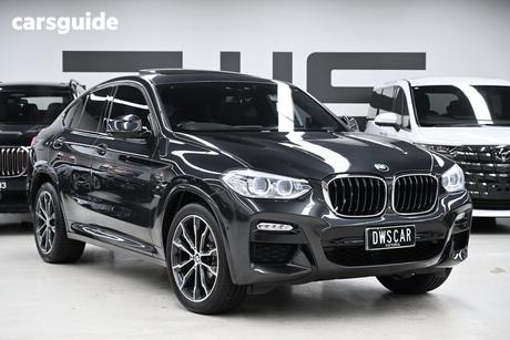 Grey 2019 BMW X4 Coupe Xdrive 20I M Sport