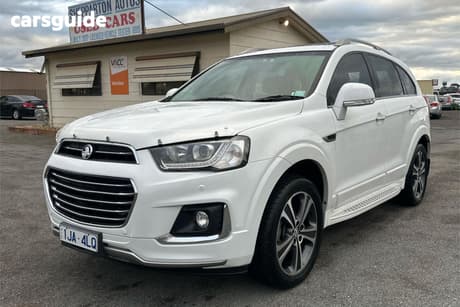 White 2016 Holden Captiva Wagon 7 Ltz (Awd)