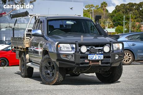 Grey 2010 Mazda BT-50 Pickup Boss B3000 Freestyle Sdx (4X4)