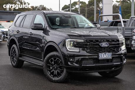 Black 2026 Ford Everest Wagon Sport (4Wd)