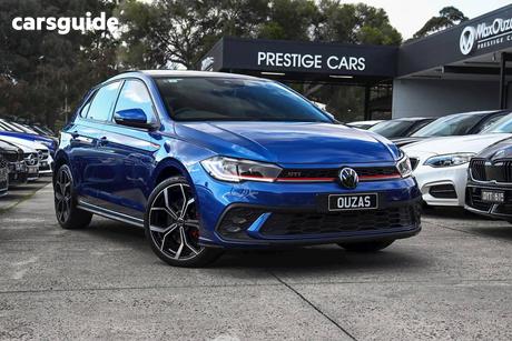 Blue 2023 Volkswagen Polo Hatchback Gti