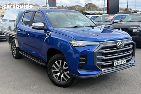 Blue 2022 LDV T60 Double Cab Utility Max Luxe (4X4)