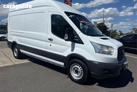 White 2016 Ford Transit Van 350L Lwb High Roof