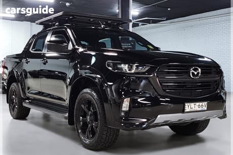 Black 2022 Mazda BT-50 Dual Cab Pick-up Sp (4X4)