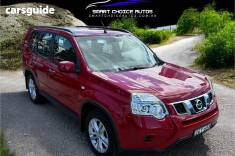 Red 2011 Nissan X-Trail Wagon St (Fwd)