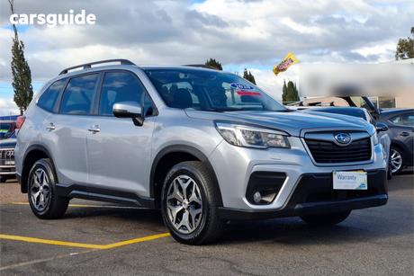 Silver 2020 Subaru Forester Wagon 2.5I Sport (Awd)