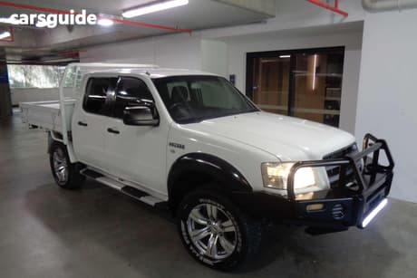 White 2007 Ford Ranger Dual Cab Pick-up Xl (4X4)