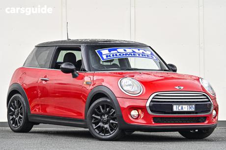 Red 2014 Mini Hatch Hatch COOPER F