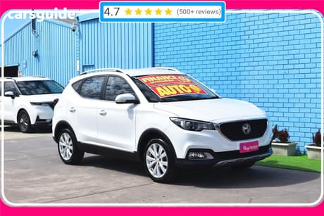 White 2023 MG ZS Wagon Excite
