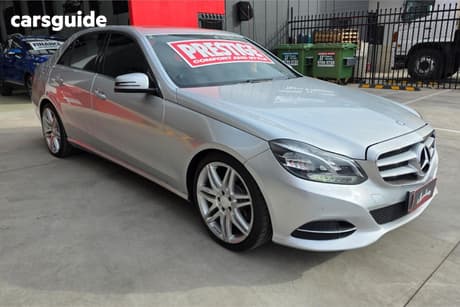 Silver 2013 Mercedes-Benz E200 Sedan