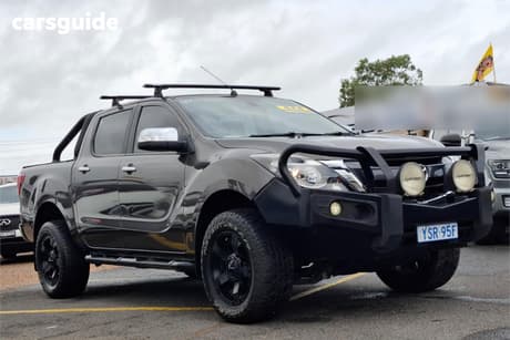 Brown 2016 Mazda BT-50 Dual Cab Utility Gt (4X4)