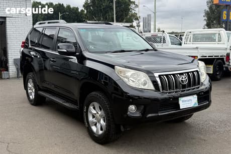 Black 2012 Toyota Landcruiser Prado Wagon Altitude (4X4)