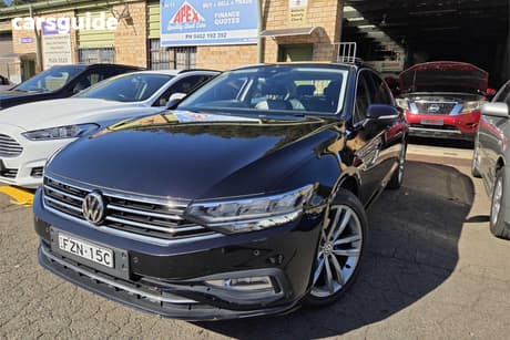Black 2020 Volkswagen Passat Sedan 140Tsi Business