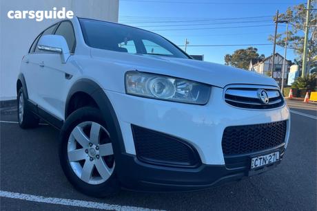 White 2014 Holden Captiva Wagon 7 Ls (Fwd)
