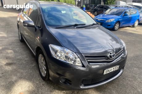 Grey 2010 Toyota Corolla Hatchback Ascent