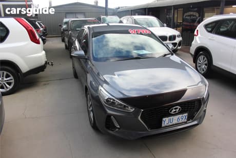 Grey 2017 Hyundai I30 Hatchback Active