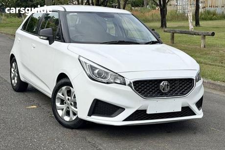 White 2022 MG MG3 Hatchback Core